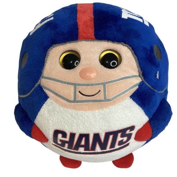 TY Beanie Babies 5" New York Giants NFL 2015 Beanie Ballz‎ Rare Retired - Picture 6 of 10